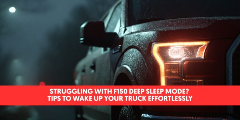 F150 Deep Sleep Mode: How to Prevent, Manage, and Fix Battery-Saving Shutdown