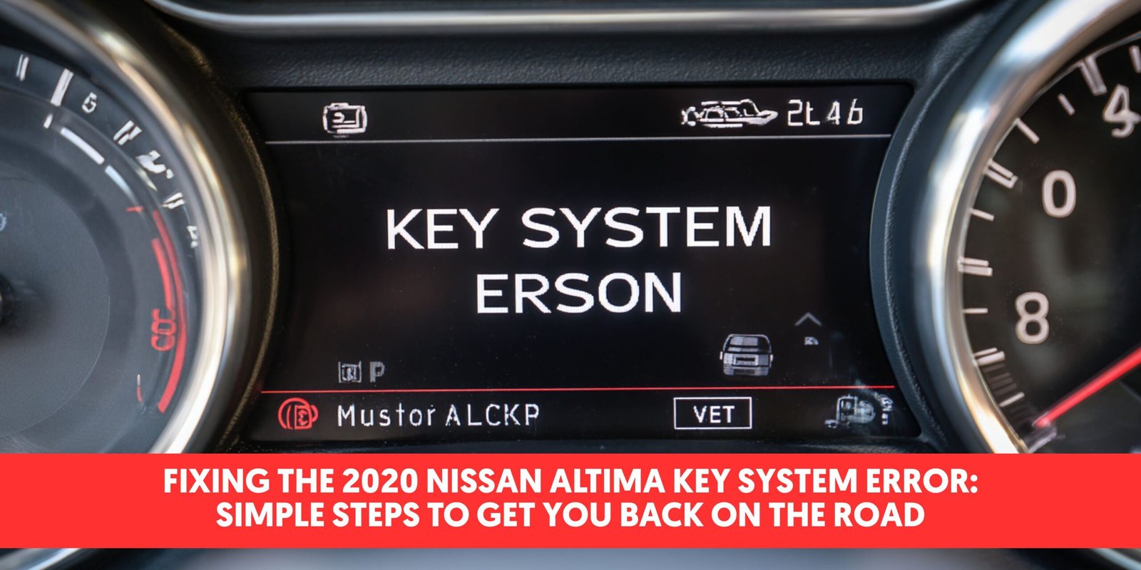 Fix 2020 Nissan Altima Key System Error: Causes & Solutions You Need to Know
