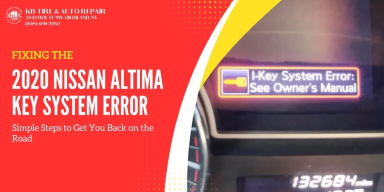 2020 nissan altima key system error