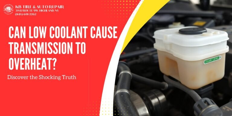 can low coolant cause transmission to overheat