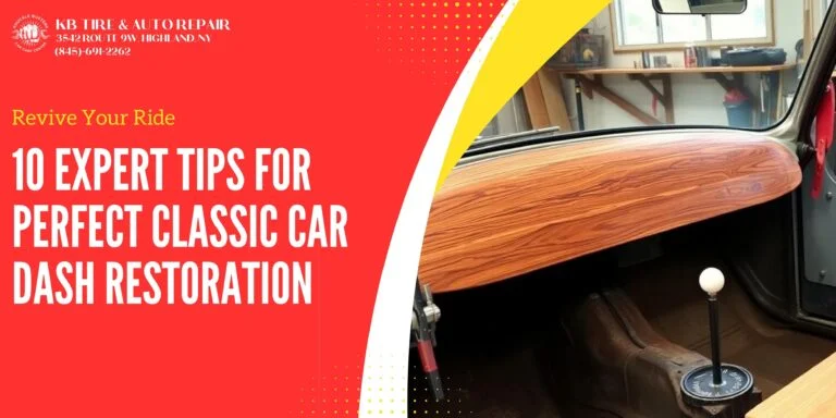 classic car dash restoration