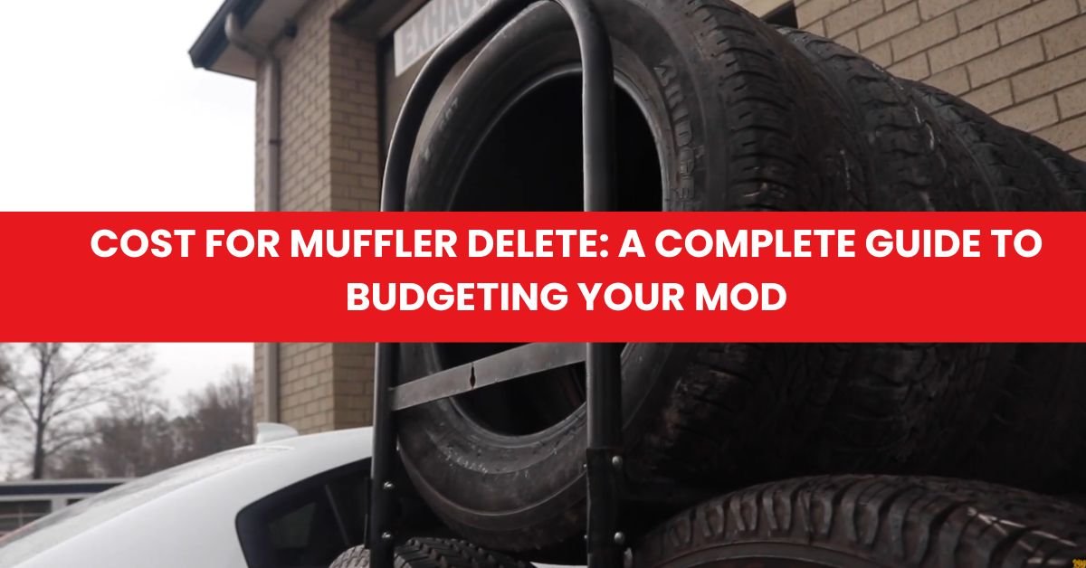 cost for muffler delete