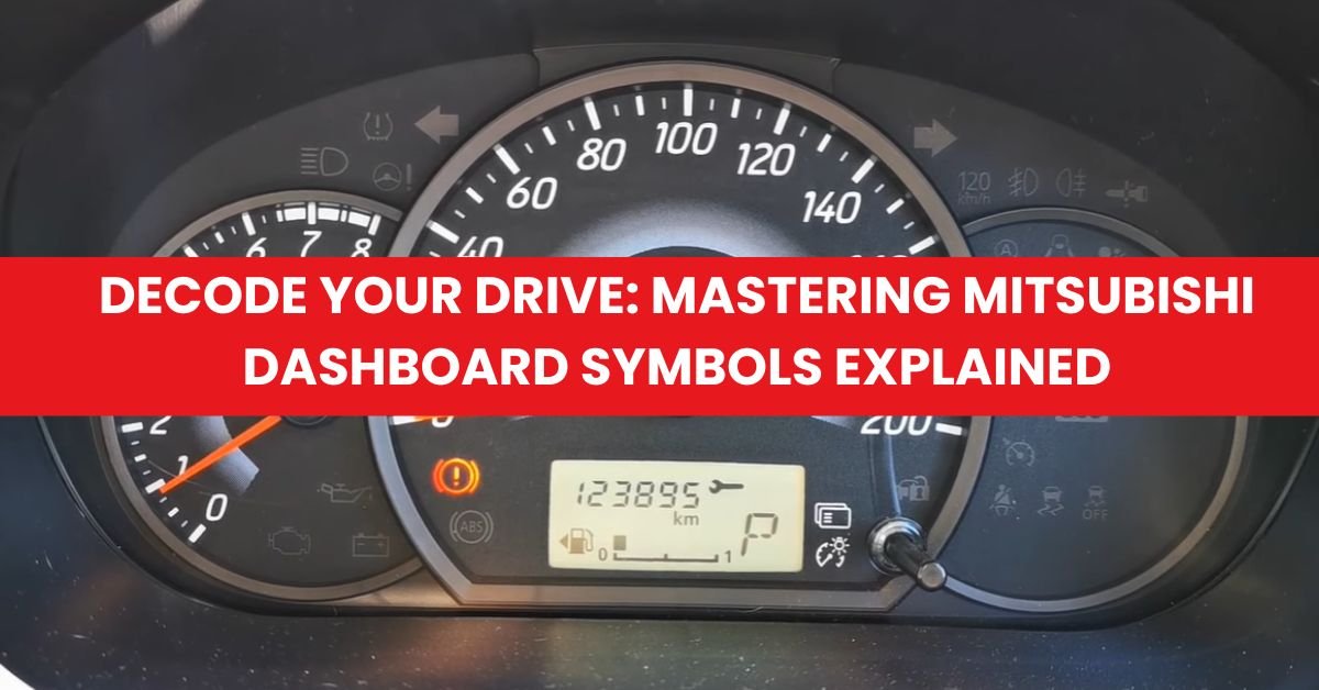 Decode Your Drive Mastering Mitsubishi Dashboard Symbols Explained