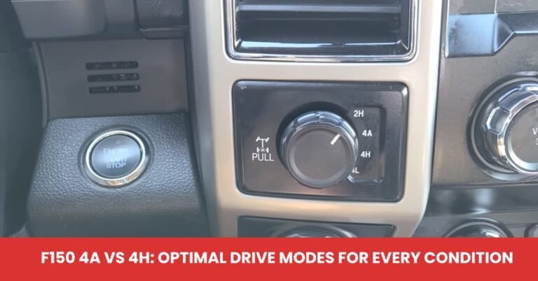 F150 4A vs 4H Optimal Drive Modes for Every Condition