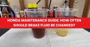 Honda Maintenance Guide: How Often Should Brake Fluid Be Changed? - KB