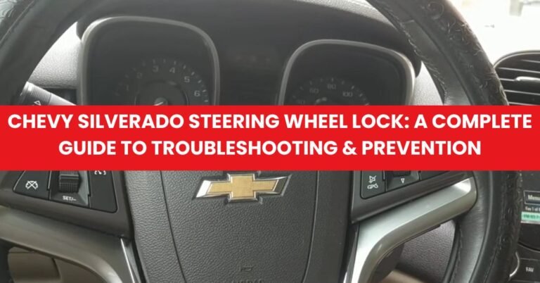 chevy silverado steering wheel lock