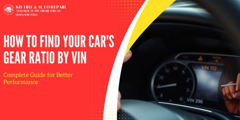 gear ratio by vin