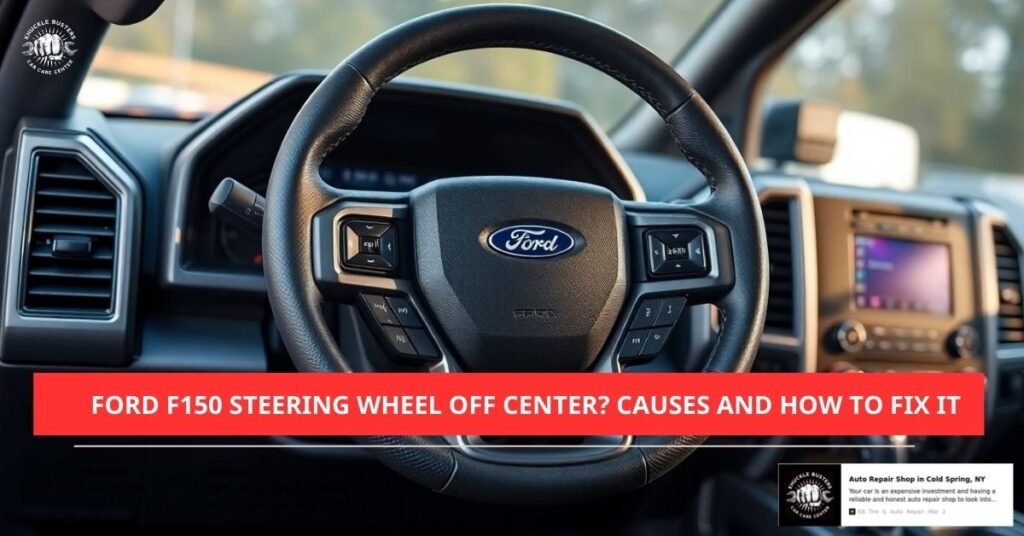 Ford F150 Steering Wheel Off Center? Causes and How to Fix It - KB Tire