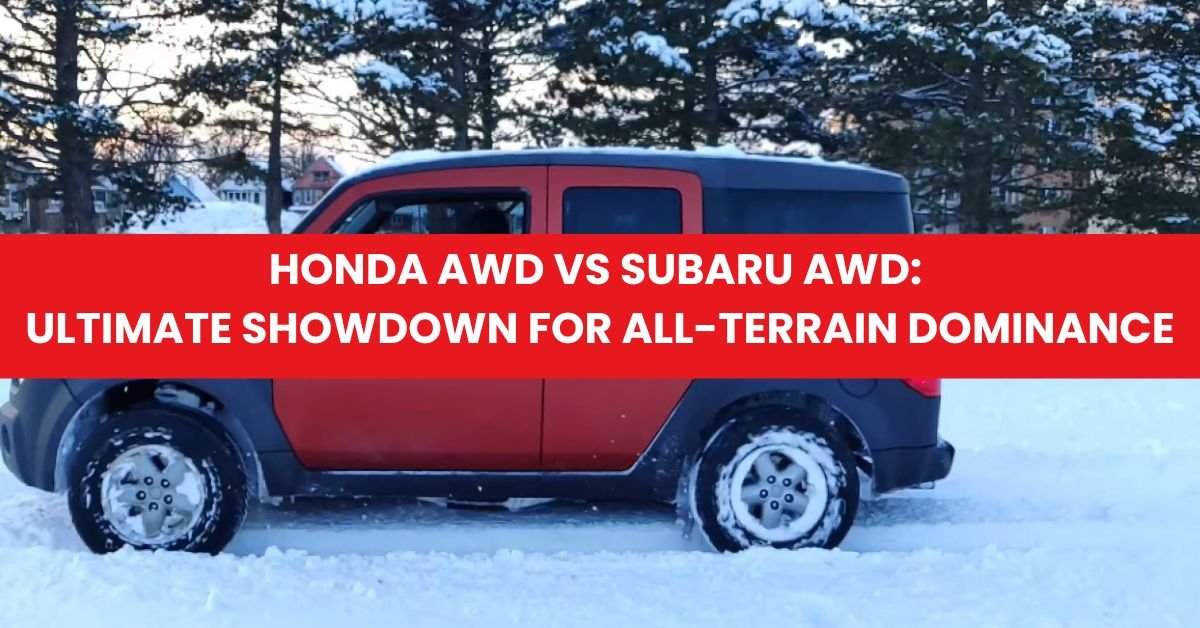 honda awd vs subaru awd