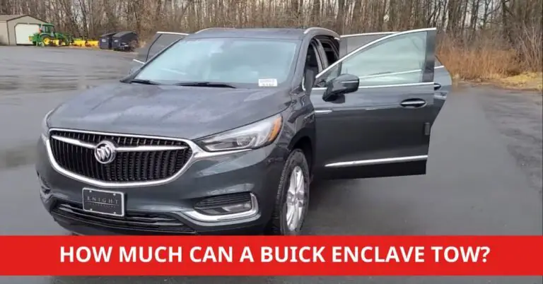 how much can a buick enclave tow