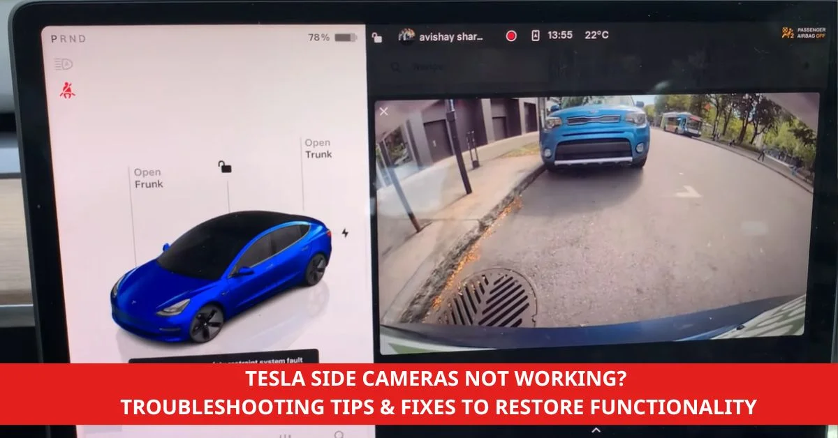 Tesla Side Cameras Not Working