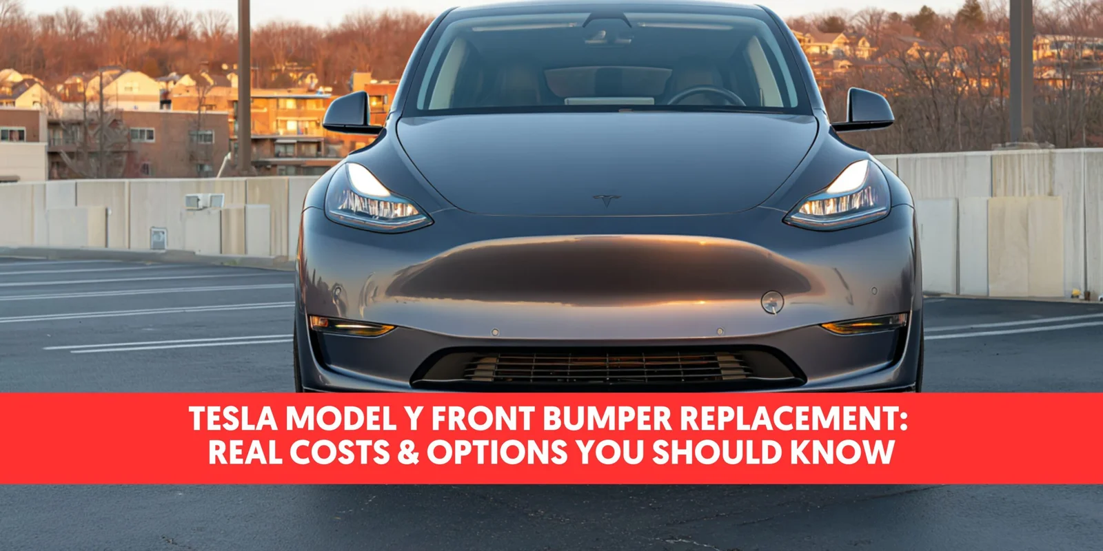 Tesla Model Y Front Bumper Replacement: Real Costs & Options You Should Know