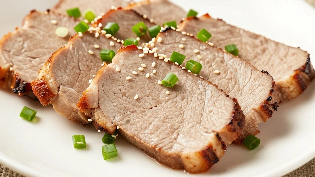 Asian Pork Tenderloin Recipe (Flavor-Packed) - Step 7: Slice and Garnish 1