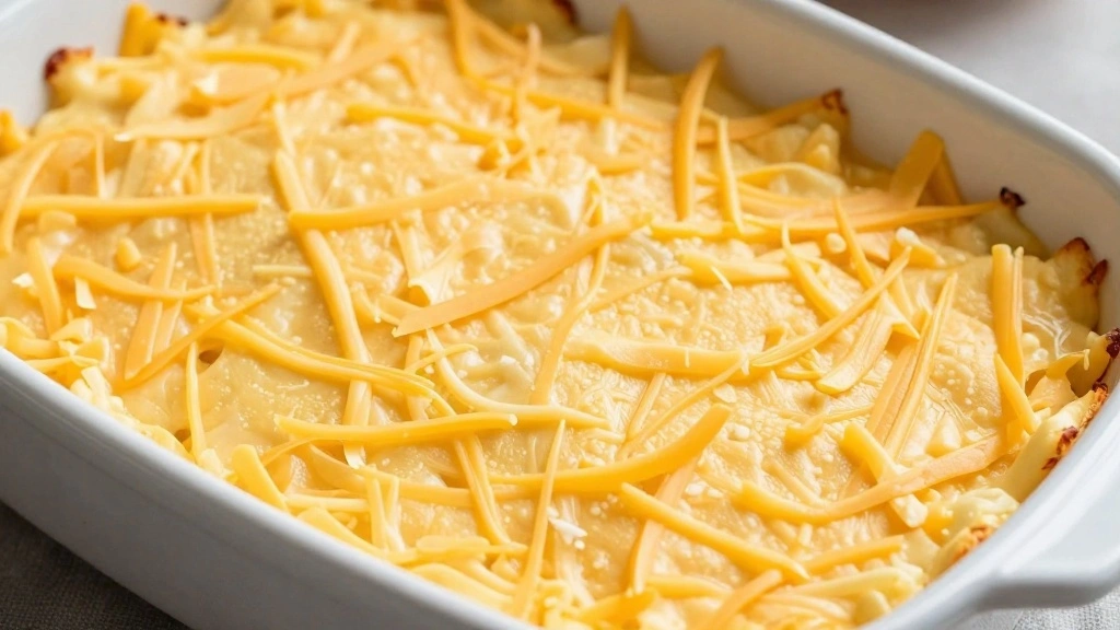 BBQ Chicken Casserole Recipes Sweet and Savory - Step 6: Add Cheese Topping 1