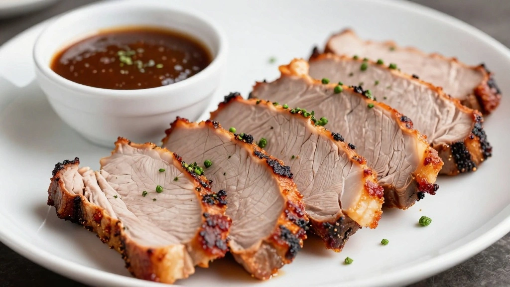 BBQ Pork Tenderloin Recipe (Sweet & Savory) - Step 8: Serve and Garnish 1