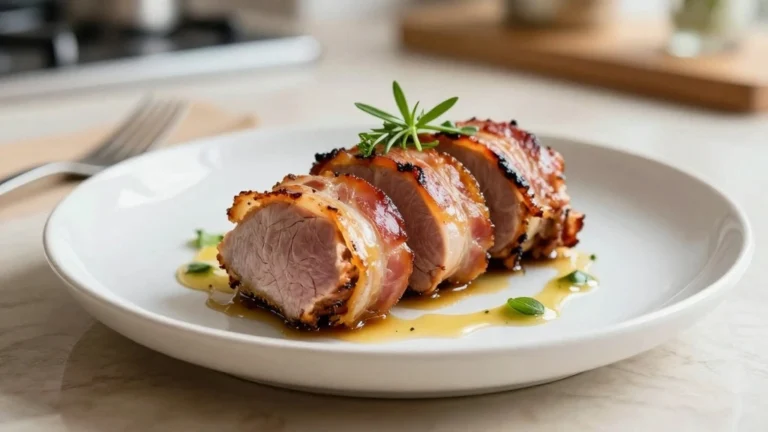 Bacon-Wrapped Pork Tenderloin Recipe