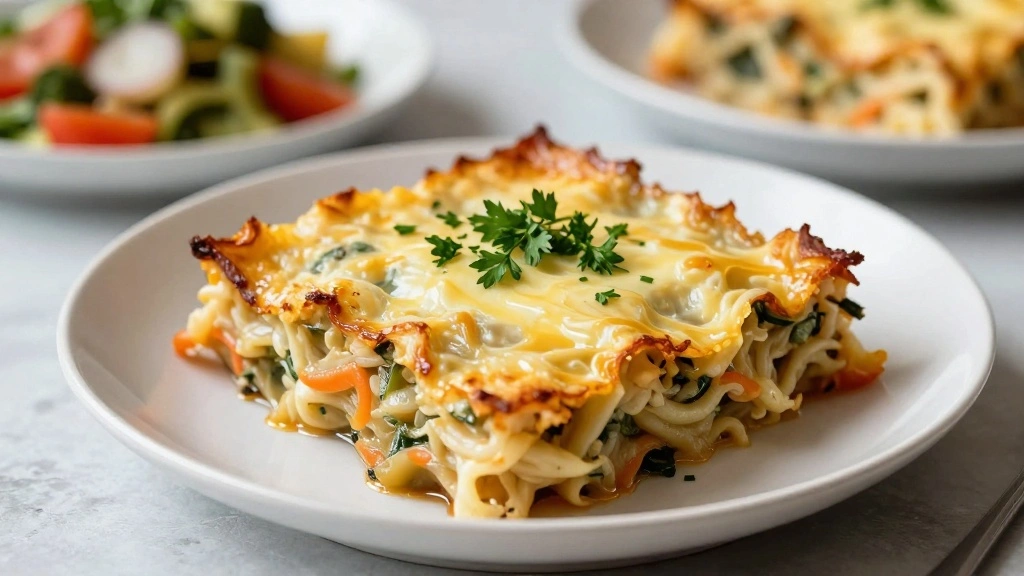 Classic Ritz Chicken Casserole Recipes Cheesy & Crunchy - Step 8: Garnish and Serve 1