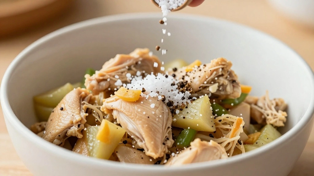 Cooked Chicken Casserole Recipes Using Leftovers - Step 5: Season the Mixture 1