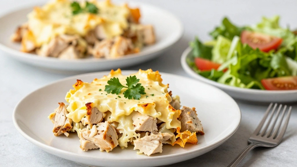 Creamy Shredded Chicken Casserole Recipes for Comfort Food Nights - Step 8: Serve and Enjoy 1