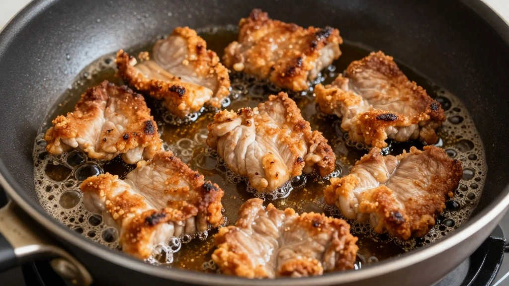 Crispy Breaded Pork Tenderloin Recipe - Step 9: Fry the Pork 1