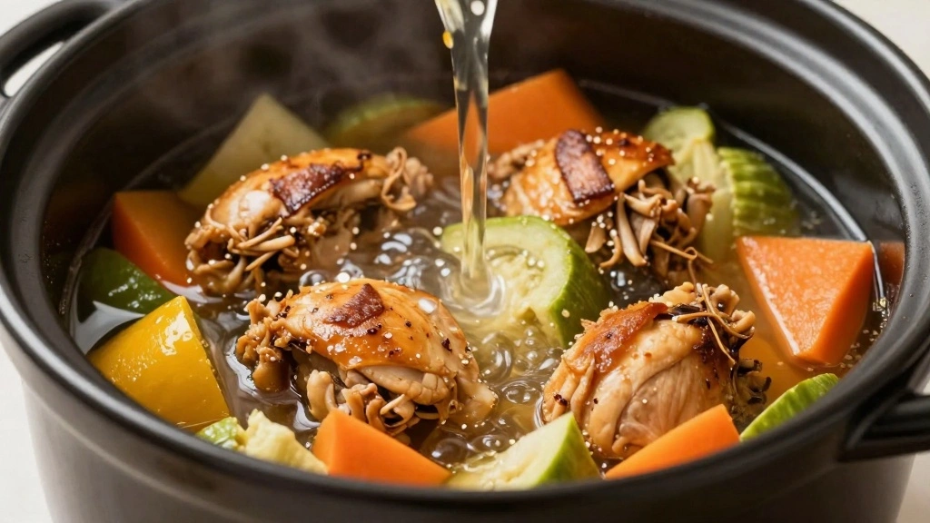 Crockpot Chicken Casserole Recipes for Effortless Meals - Step 4: Assemble in Crockpot 1