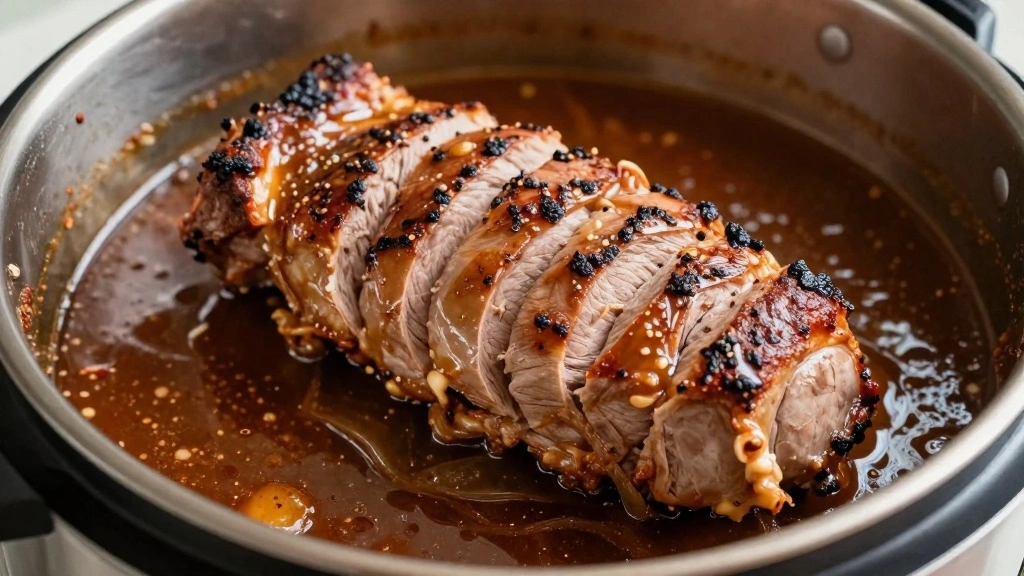 Instant Pot Pork Tenderloin Recipe (Fast & Juicy) - Step 5: Add Pork and Sauce Ingredients 1