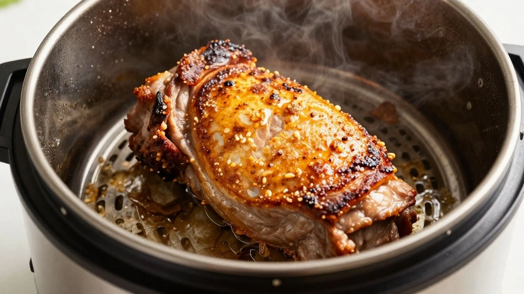 Instant Pot Pork Tenderloin Recipe - Step 3: Sear the Pork 1