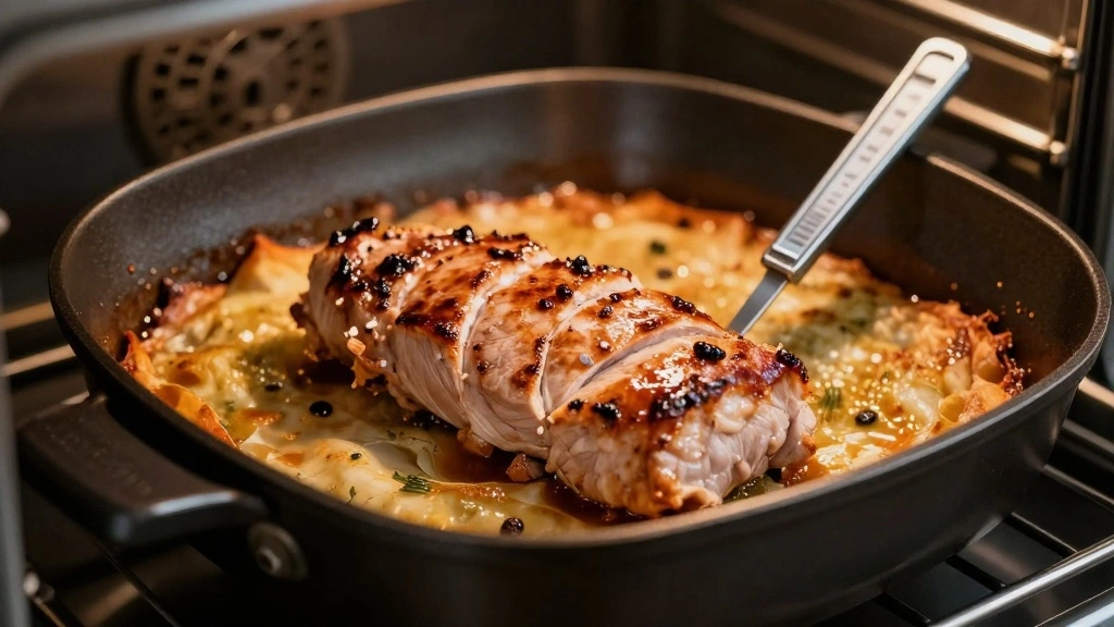 Oven-Baked Pork Tenderloin Recipe - Step 6: Bake the Pork 1