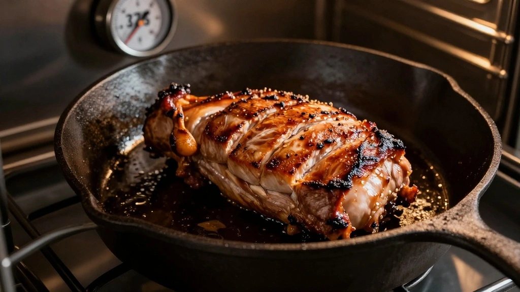 Pork Fillet Tenderloin Recipe (Simple & Juicy) - Step 4: Finish Cooking in Oven 1