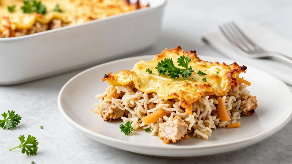 Ritz Chicken and Rice Casserole Recipes Everyone Loves - Step 7: Garnish and Serve 1