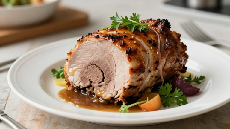 Stuffed Pork Tenderloin Recipe (Oven-Baked & Juicy)