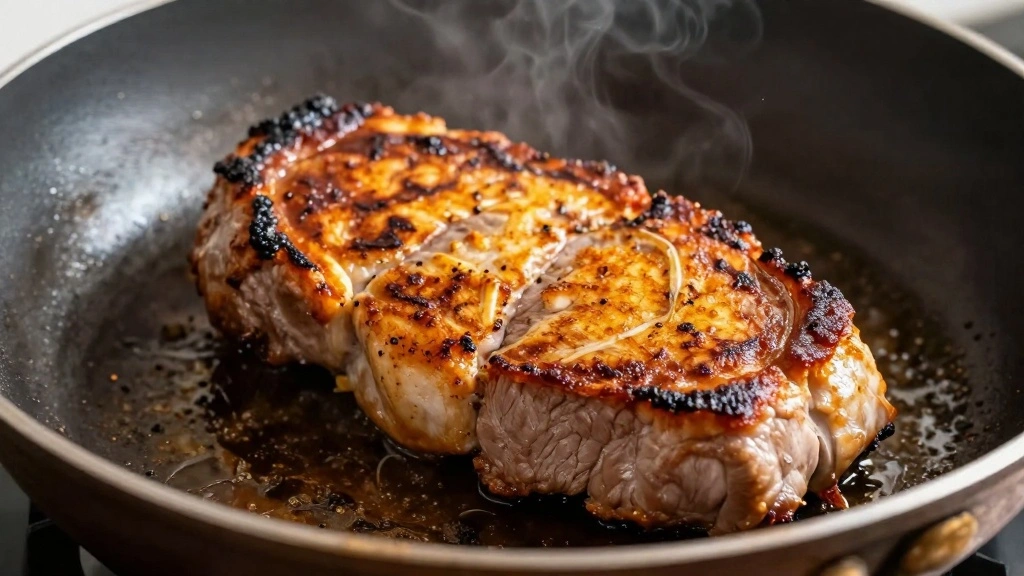 Tender Crock Pot Pork Tenderloin Recipe - Step 2: Brown the Tenderloin 1