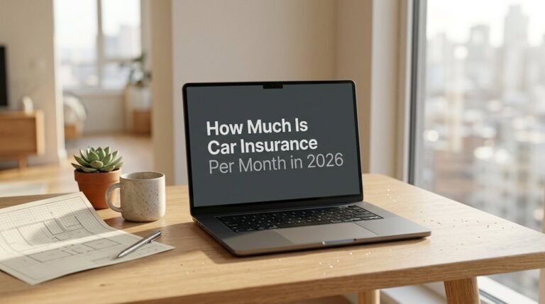 average monthly car insurance costs 2026