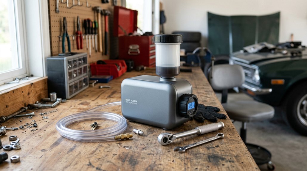 brake system air bleeding guide steps