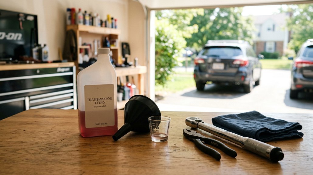 check drain fill transmission fluid