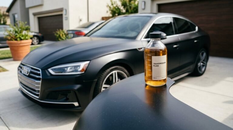 check transmission fluid with engine running