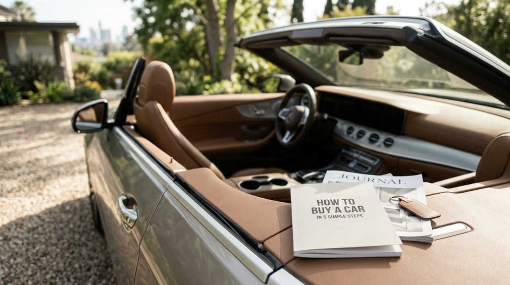 five step car purchase guide