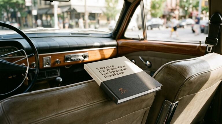 five ways to lower auto premiums
