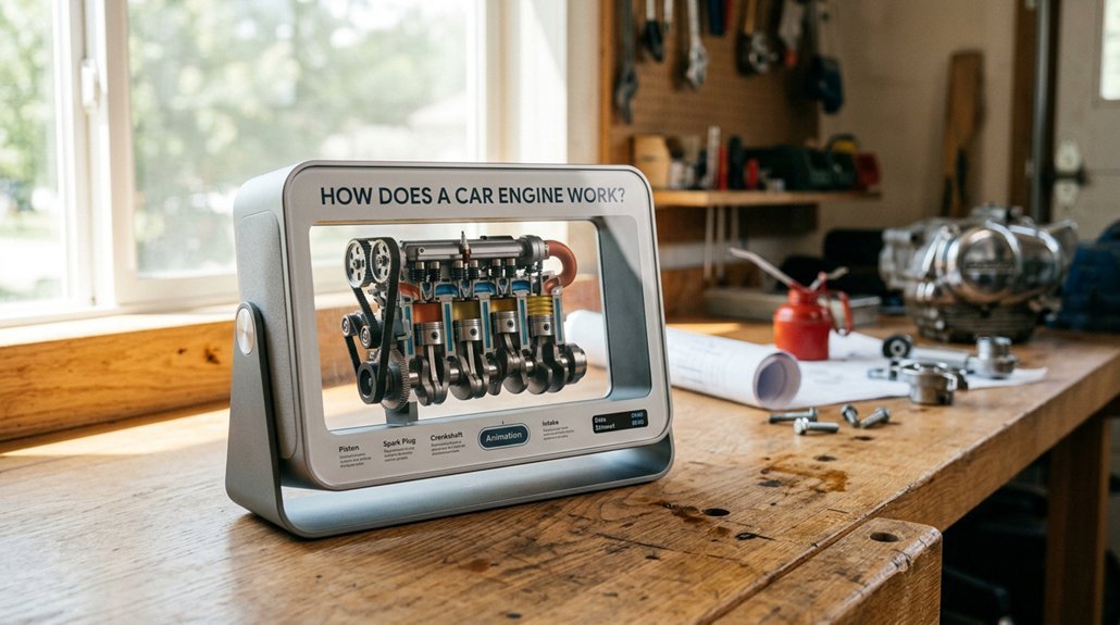 how a car engine operates