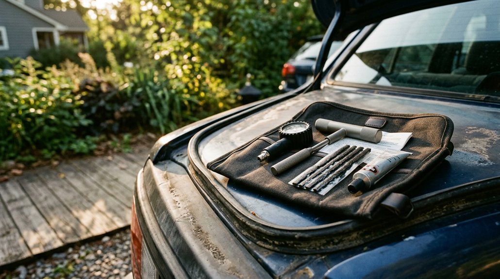patch run flat tires